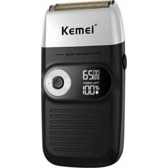 Ξυριστική Μηχανή ΚΕΜΕΙ KM-2026 Μαύρο image 0