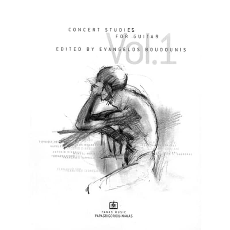 PAPAGRIGORIOY-NAKAS Μπουντούνης - Concert Studies For Guitar, Vol.1