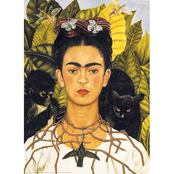 Παζλ Eurographics Frida Kahlo: Self-Portrait with Thorn Necklace and Hummingbird (1000 Κομμάτια) image 1