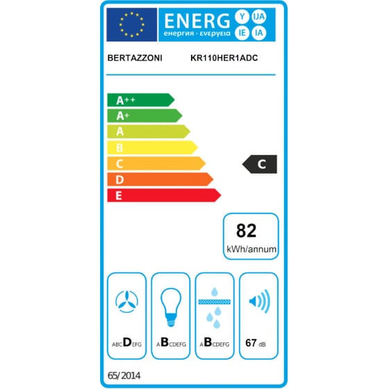 BERTAZZONI KR110HER1ADC 110 cm Μπεζ Απορροφητήρας Καμινάδα - Τζάκι image 1