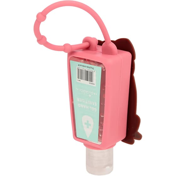 Αντισηπτικό Gel Puckator Mopps Pug Silicone Cover 29 ml - Ροζ image 1