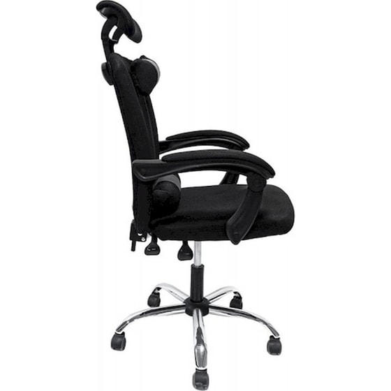 Καρέκλα Γραφείου 24Mall Crone από Ύφασμα Mesh - Μαύρη image 1