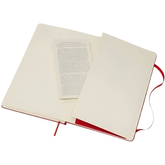 Σημειωματάριο Moleskine Large Καρέ Κόκκινο (1 Τεμάχιο) image 1