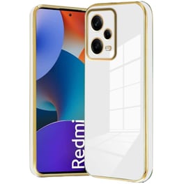 Θήκη Xiaomi Redmi Note 12 Pro 5G - Bodycell Gold Plated - White