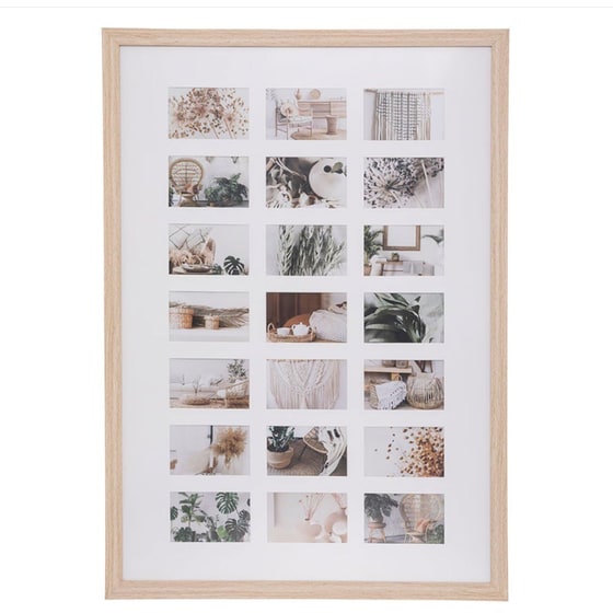 Κορνίζα Τοίχου Spitishop A-s Etienne Πλαστική 70.2x1.5x100.2 cm - Φυσικό image 0