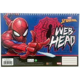 Μπλοκ Ζωγραφικής Gim Α4 30Φ. Spiderman