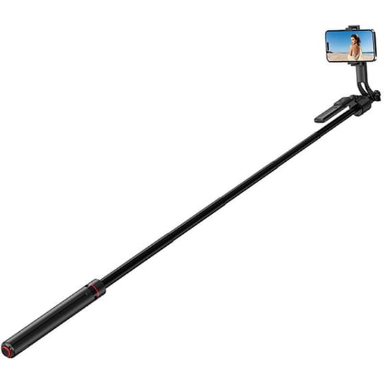 Selfie Stick XO SS28 με Ενσωματωμένο Τρίποδο - Μαύρο image 2