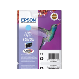 Epson T0805 Κυανό Μελάνι Εκτυπωτή C13T08054011