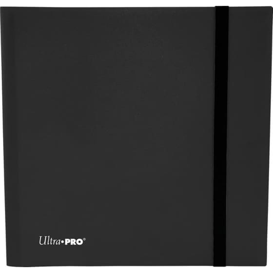 Ultra Pro Binder Eclipse Jet Black 12 Pockets image 0