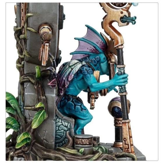Seraphon: Skink Starseer Warhammer: Age of Sigmar GAMES WORKSHOP image 4