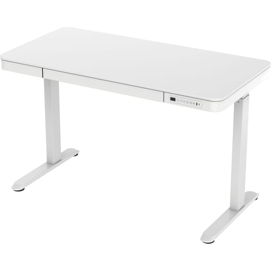 Ηλεκτρικό Γραφείο Gaming ErgoAction E-Desk 2E από Μελαμίνη 120x60 cm - Λευκό image 5