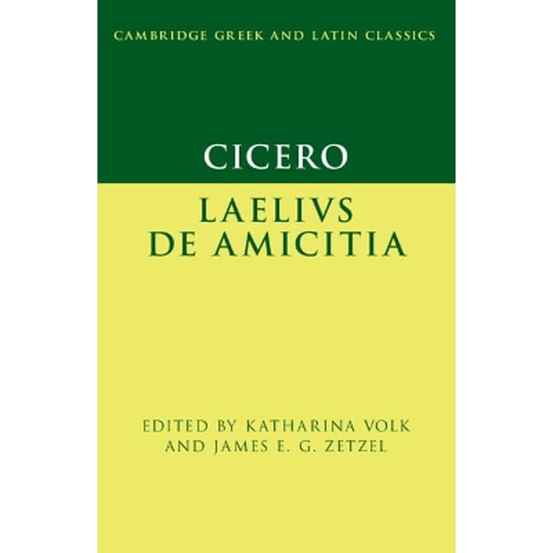 Cicero: Laelius de amicitia