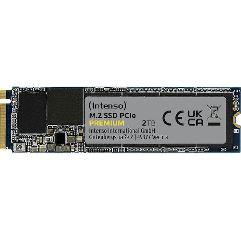 INTENSO Εσωτερικός Σκληρός Δίσκος SSD Intenso Premium 3835470 2TB M.2 PCIe Gen3x4 NVMe 1.3