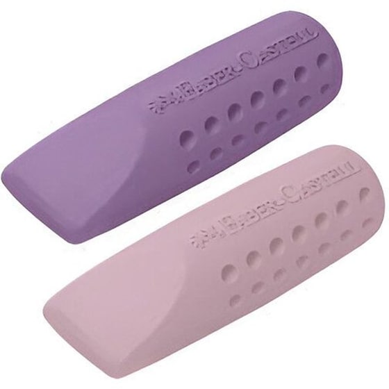 Σετ Γόμες Καπάκι Faber Castell Grip 2001 Rollon  (2 Τεμάχια) image 1