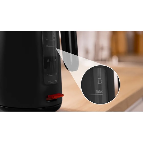 BOSCH MyMoment TWK2M163 2400 W 1.7 L Μαύρο Βραστήρας image 5
