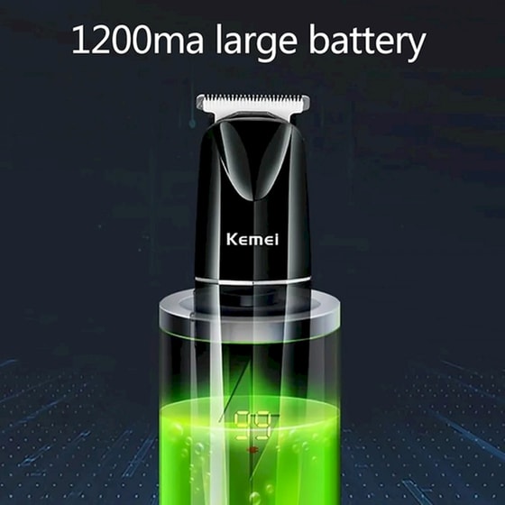 Κουρευτική Μηχανή Kemei KM-880 Μαύρο image 1