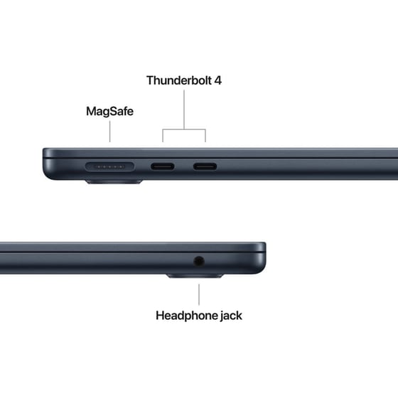 Apple MacBook Air with M5 Chip 13.6" QHD (Apple M5/16GB/512GB SSD/MacOS) Midnight image 5