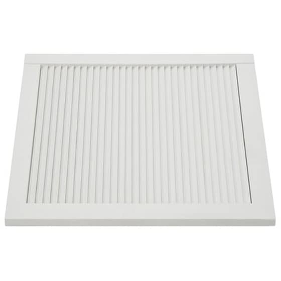 Vidaxl Πορτάκια Με Περσίδες 4 Τεμ Λευκά 39,5x39,4 Εκ Μασίφ Ξύλο Πεύκου image 5