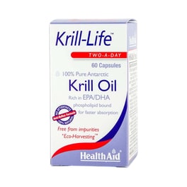 Λιπαρά Οξέα Health Aid Krill-life - 60 κάψουλες