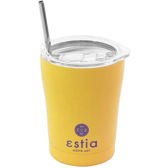 Ποτήρι Θερμός Estia Save The Aegean Pineapple Yellow 350 ml image 2