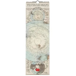 Ημερολόγιο Τοίχου Legami 2026 Vintage Maps 16x49cm