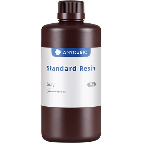 Ρητίνη 3D Εκτυπωτή Anycubic Standard Resin 1kg  - Γκρι image 0