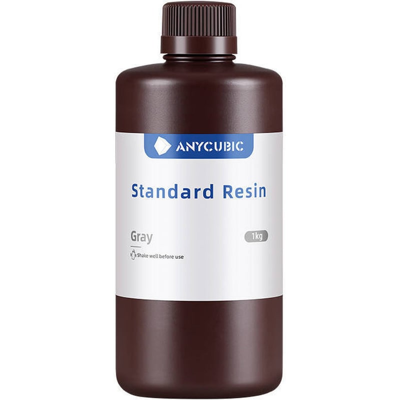 ANYCUBIC Ρητίνη 3D Εκτυπωτή Anycubic Standard Resin 1kg - Γκρι