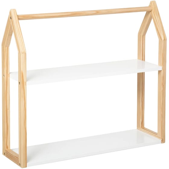 Παιδική Ραφιέρα Atmosphera House 174220 MDF 56x15x50.8 cm - Μπεζ / Λευκό image 0