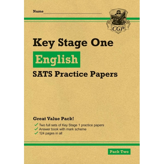 KS1 English SATS Practice Papers: Pack 2 (for end of year assessments) image 0