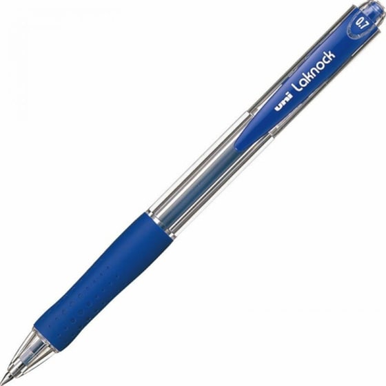 Στυλό Διαρκείας UNI Laknock 0.7 mm Μπλε image 0