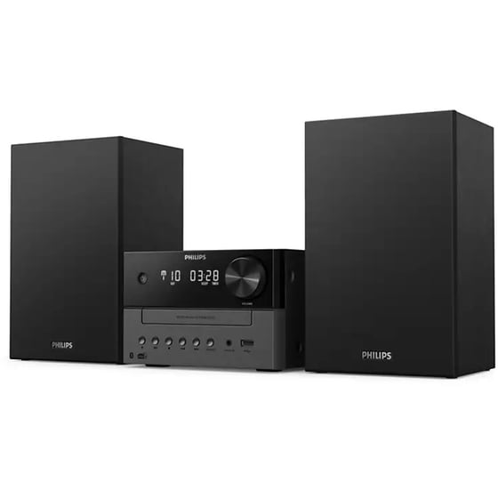Ηχοσύστημα Philips TAM3505 2.0 18W Με CD/Digital Media Player/DAB+ - Μαύρο image 1