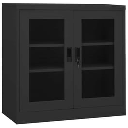 Ντουλάπι Γραφείου VidaXL από Ατσάλι 90x40x90 cm - Ανθρακί