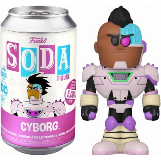 Funko Vinyl Soda - DC Super Heroes - Cyborg image 0