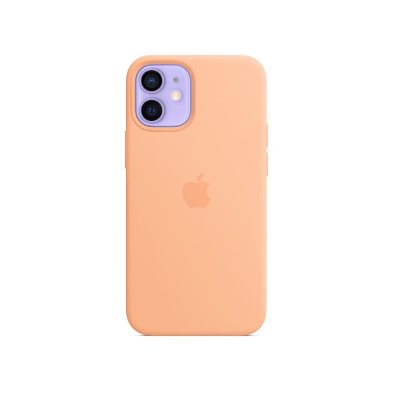 Θήκη Apple Silicon iPhone 12 12 Pro - Cantaloupe