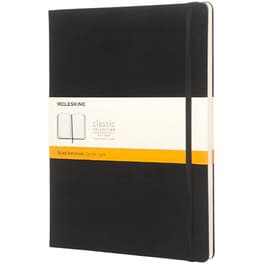 Σημειωματάριο Moleskine Ριγέ Μαύρο XL (1 Τεμάχιο)