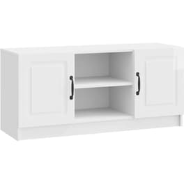 Έπιπλο Τηλεόρασης VidaXL 102x34.5x47 cm - Γυαλιστερό Λευκό