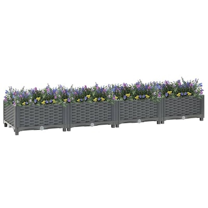 VIDAXL Vidaxl Ζαρντινιέρα 160 X 40 X 23 Εκ. Από Πολυπροπυλένιο