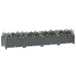 Vidaxl Ζαρντινιέρα 160 X 40 X 23 Εκ. Από Πολυπροπυλένιο