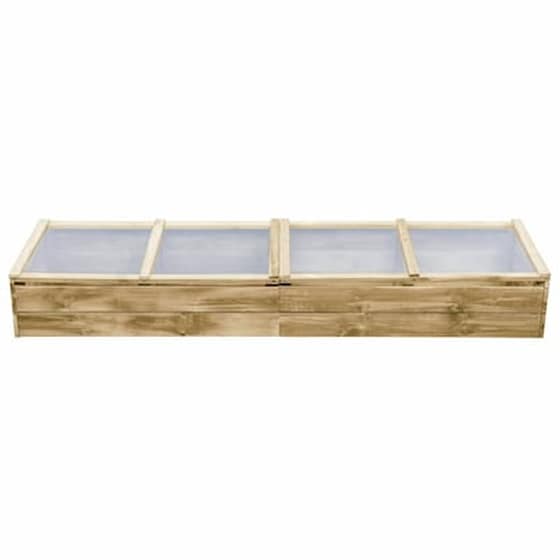 Vidaxl Θερμοκήπιο - Σπορείο 200 X 50 X 35 Εκ. Εμποτισμένο Ξύλο Πεύκου image 2