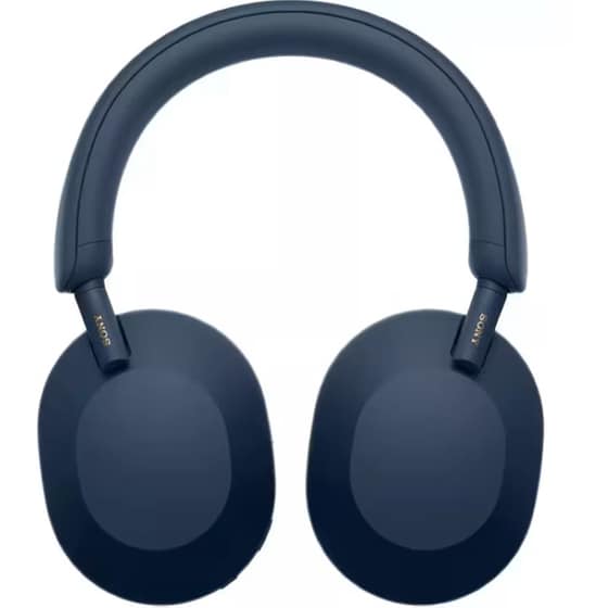 Sony WH-1000XM5 Premium Noise Cancelling Wireless Over Ear Headphones - Midnight Blue image 2