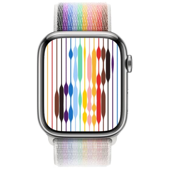 Λουράκι Apple Sport Loop για Apple Watch 45mm - Pride Edition image 1