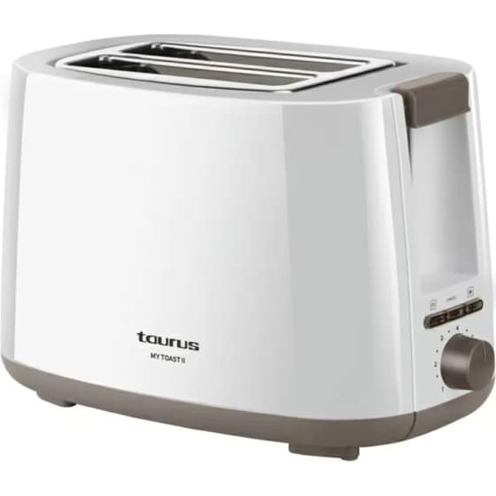 TAURUS MyToast II 2 Θέσεων 750W Λευκό Φρυγανιέρα image 0