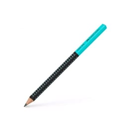 Μολύβι Faber-Castell Jumbo Grip HB Μαύρο/Τιρκουάζ