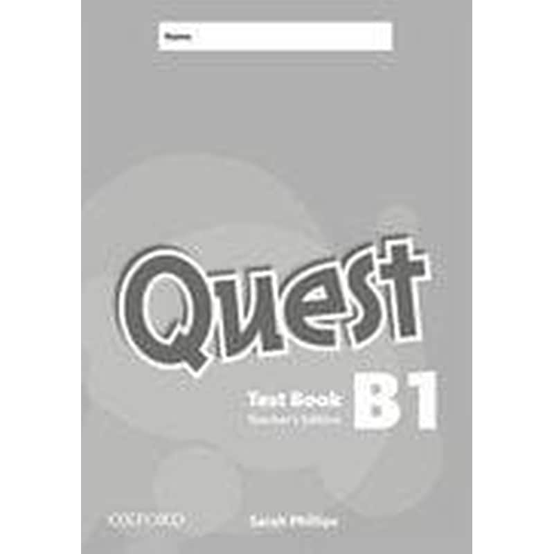 Quest B1 Teachers Book Test (Overprinted)