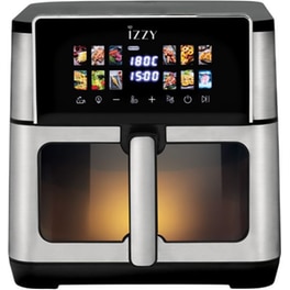 IZZY IZ-8271 με Αποσπώμενο Κάδο 2200 W 10 L Ασημί/Μαύρο Φριτέζα Αέρος