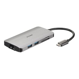 Dlink Dub-m810 8-in-1 Usb-c Hub Hdmi,rj45,card,pd