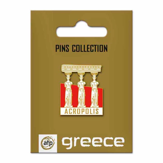 Μεταλλική Καρφίτσα A.T.P. Καρυάτιδες image 0