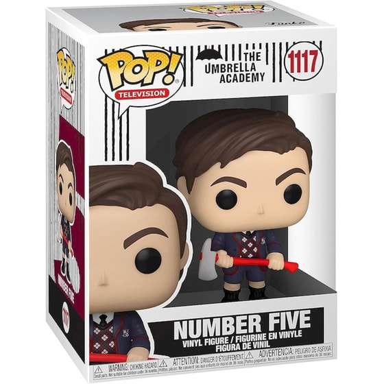 Funko Pop! Television - Umbrella Academy - Number Five with Axe #1117 image 1