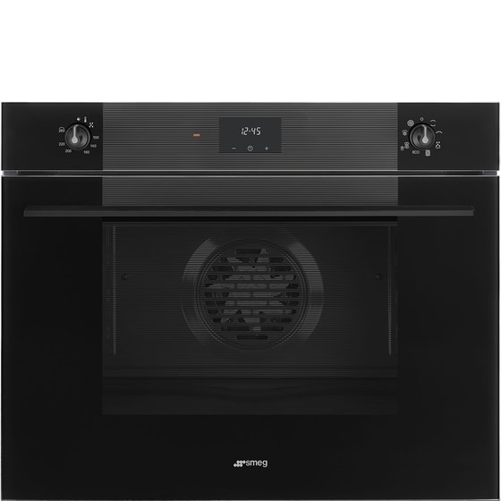SMEG SO5100TB3 77 Lt Μαύρο Εντοιχιζόμενος Φούρνος Άνω Πάγκου image 0