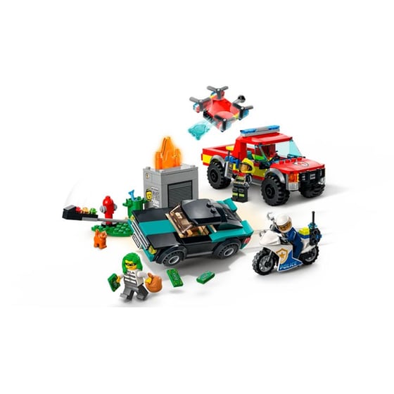 LEGO® City Fire Rescue & Police Chase (60319) image 3